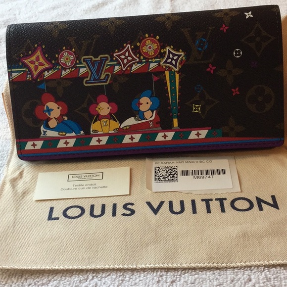 ⭐️LOUIS VUITTON SARAH WALLET ⭐️ NWT ⭐️ - Picture 16 of 16